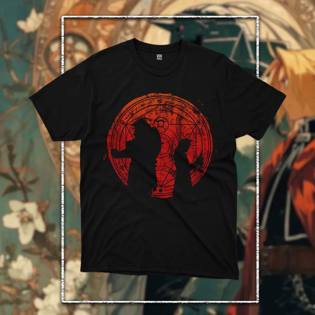 FMA ROJO T-Shirt Anime Manga Gifts Tee Sweater Hoodies Shirt All Size
