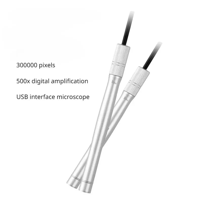 500X Digital Phone Endoscope Microscope Insect Mite Stamp Inspection Industrial Repair Portable Magnifying Glass