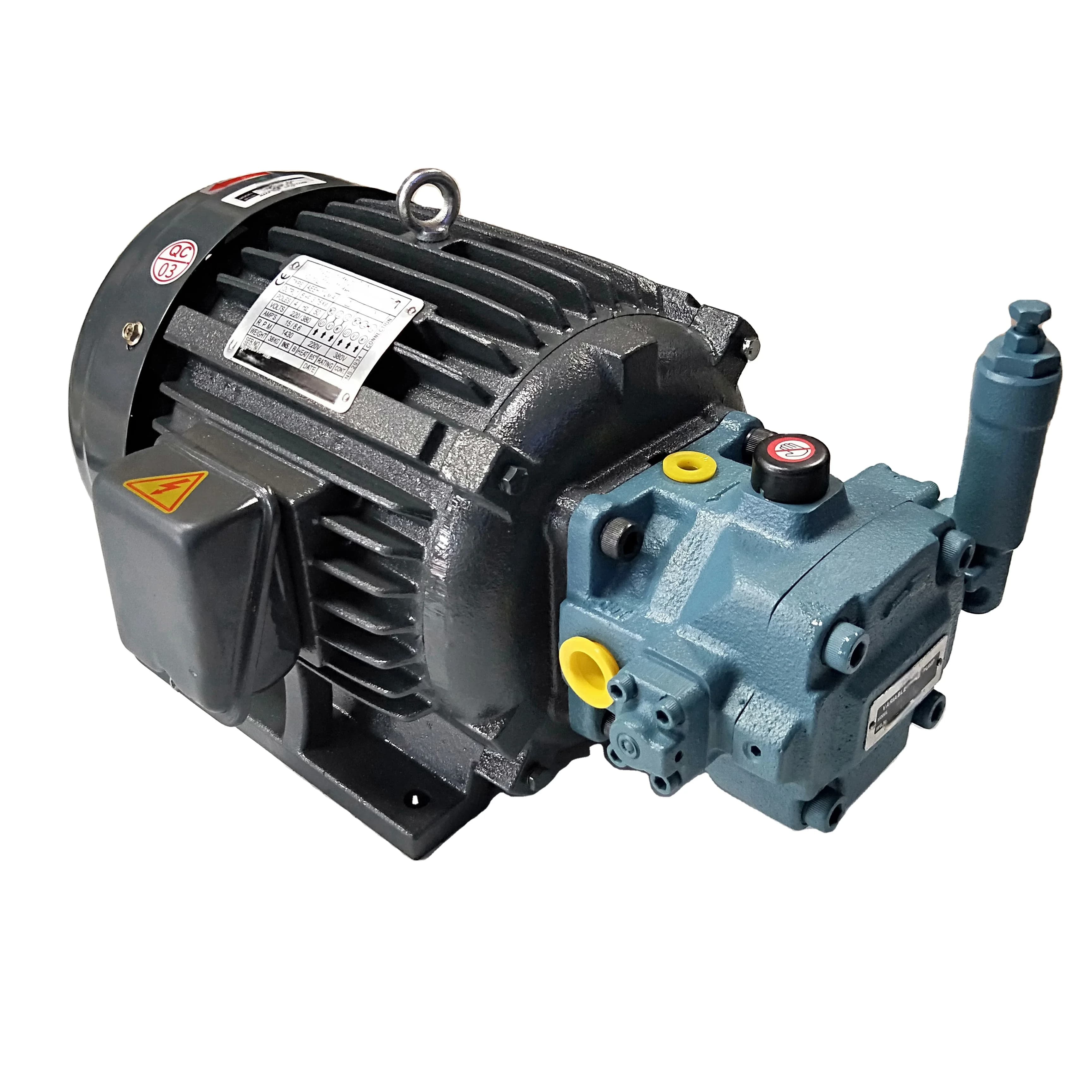 Hydraulic Variable Vane Pump with Motor UVC-1A-1A3-3.7-4-20 Combination Motor VDC-1B-1A3-20 Variable Volume Oil Pump