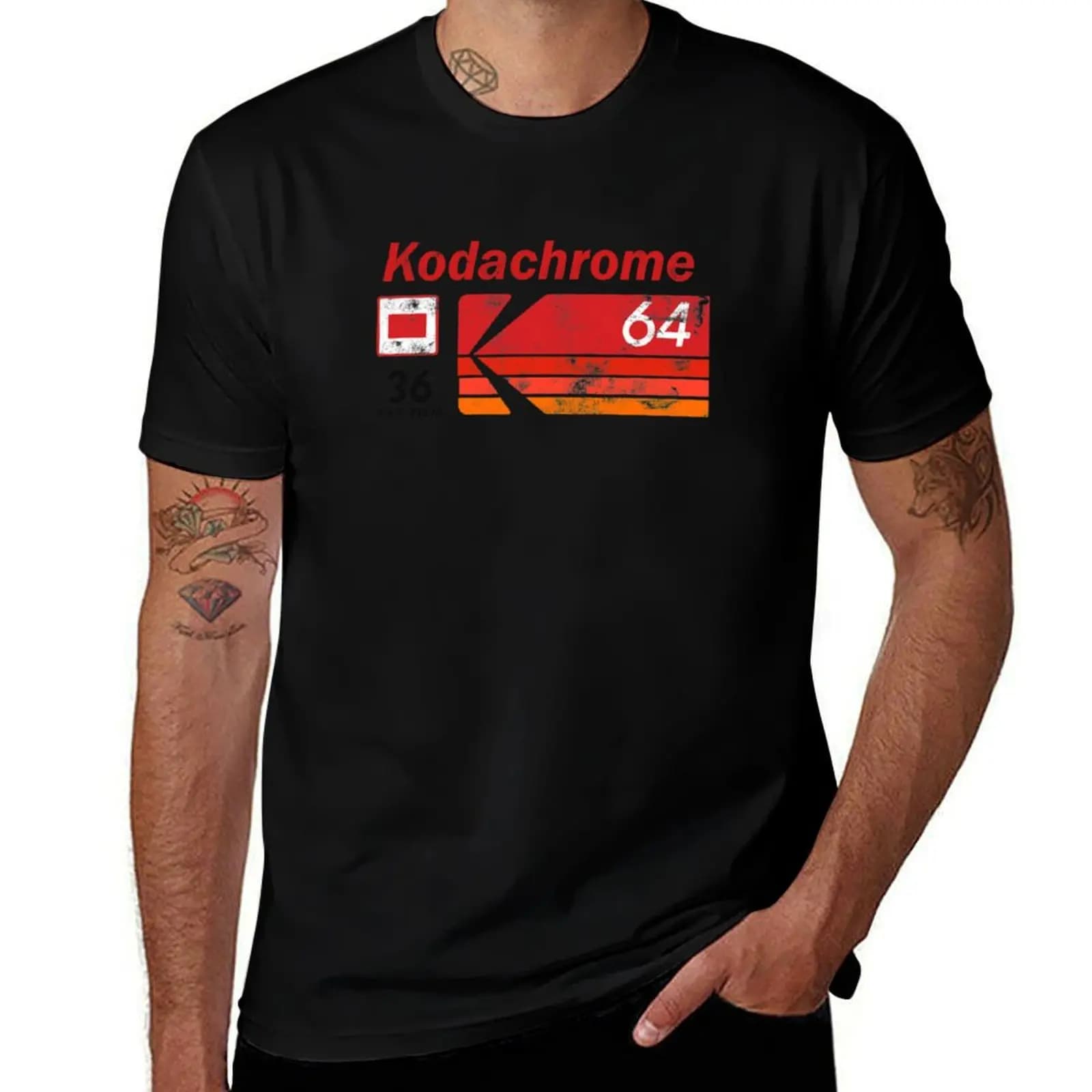 Kodachrome 64 vintage T-Shirt t shirts for man graphic funny man t shirt graphic