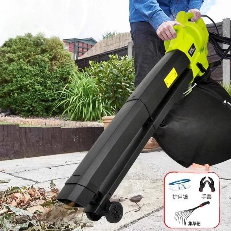 High Power Garden Blower Leaf Suction Sweeper Fallen Leaf Crusher