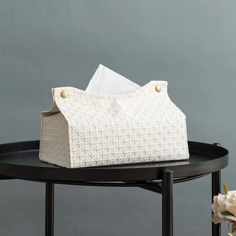 Simple Pumping Paper Tissue Box, Office Tables, Car Storage Organizer, Nordic Minimalist Plain Color Paper Drawing Box