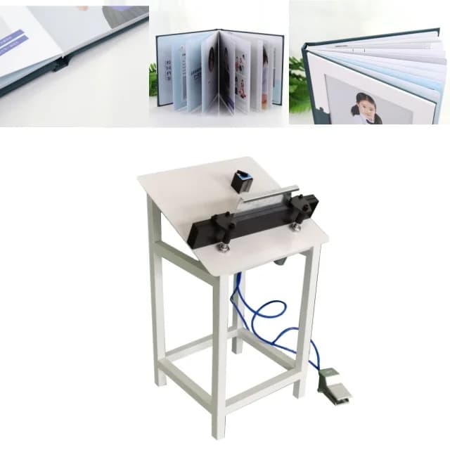 Professional Pneumatic Photo Album Binding Machine for Album Making