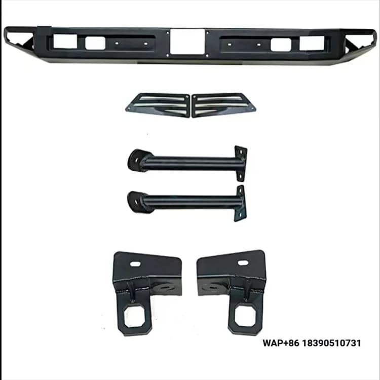 For LC300 GXR HalfWidth Rear Bumper Off-Road Bar Stylish Practical Heavy-Duty Guard for Passionate Off-Road Driving