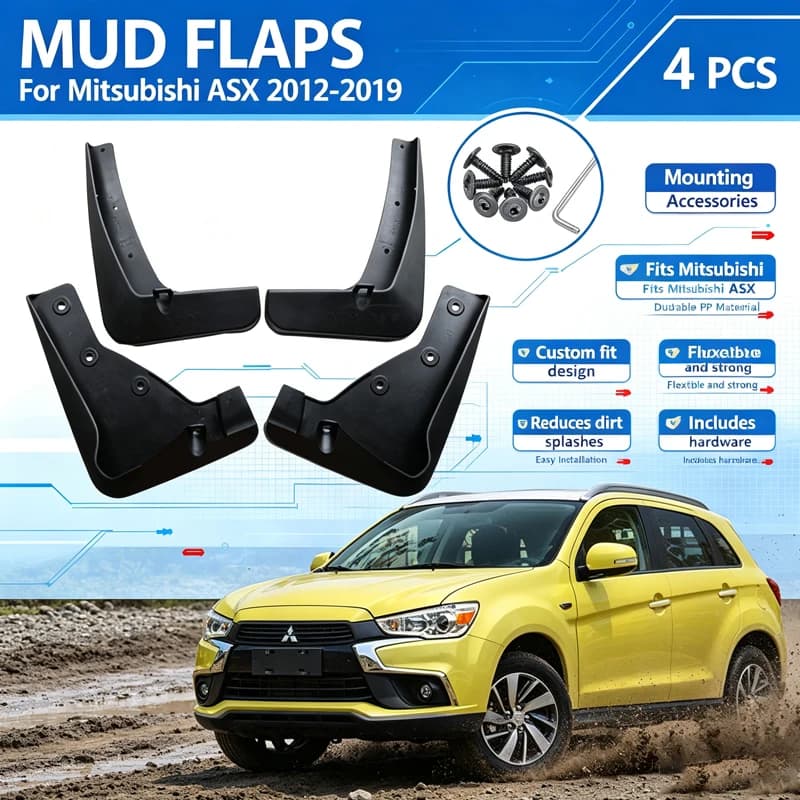 Suitable for 12-19 Mitsubishi Jinxuan ASX fenders, tires, fenders, car modification accessories