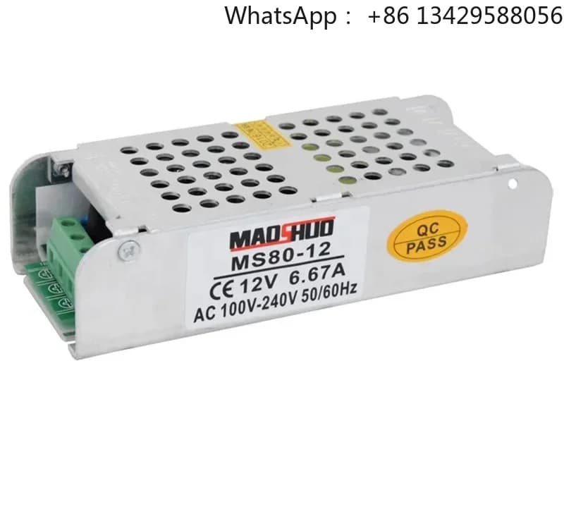 MS80-12/24 80W12V6.67A/24V3.33A Ballast Drive Constant Voltage Transformer LED Switching Power Supply