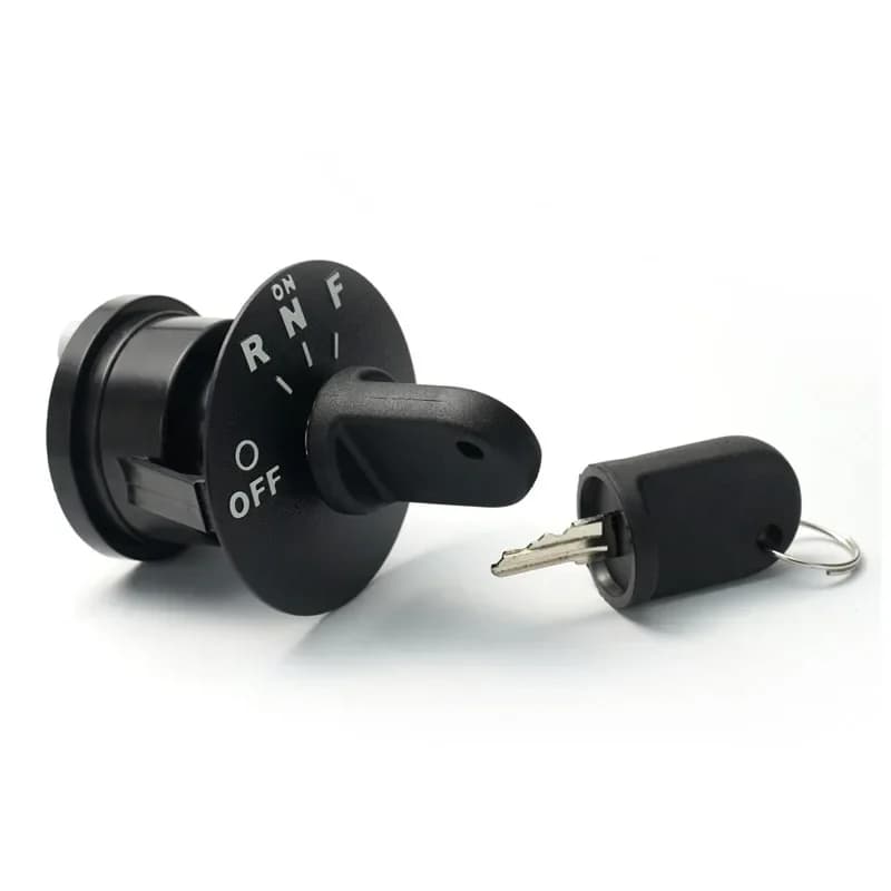 EZGO Accessories RXV Golf Cart Key Ignition Switch Electric Door Lock 605637 611283 609682