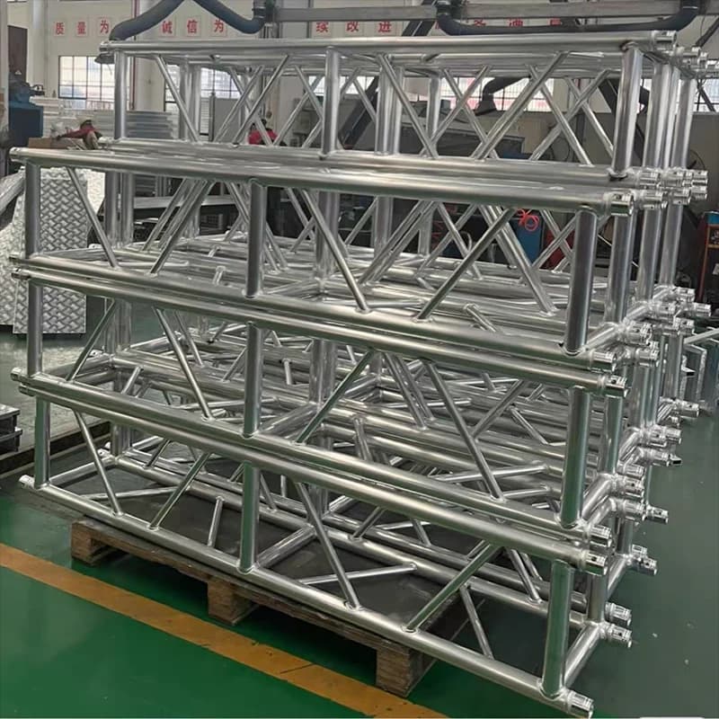 Applicable to Performance Advertisement  Wedding Stage Background Stand Quick Installation Foldable Stage Truss