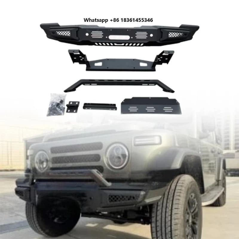 For BAIC BAW 212 T01 2024 2025 Car Modified Bumper 4x4 Pickup Auto Part Car Exterior Accessories Steel Front Bumper