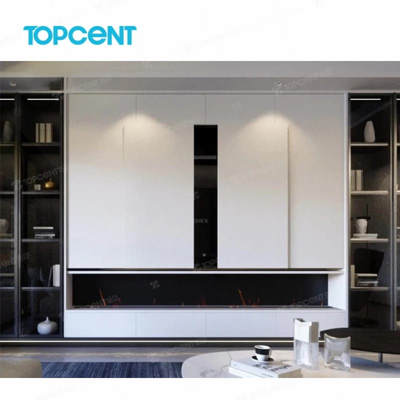 TOPCENT Automatic Manual Sliding Door Mechanism TV Cabinet Sliding Door Operator Furniture Hardware for Smooth Opening