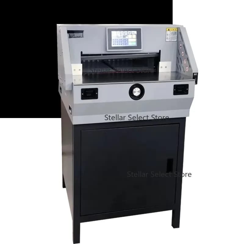 E460T Factory Price A3 Paper Cutting Machine Heavy Electric Guillotine Paper Cutter and Trimmer With 460mm Cutting Width