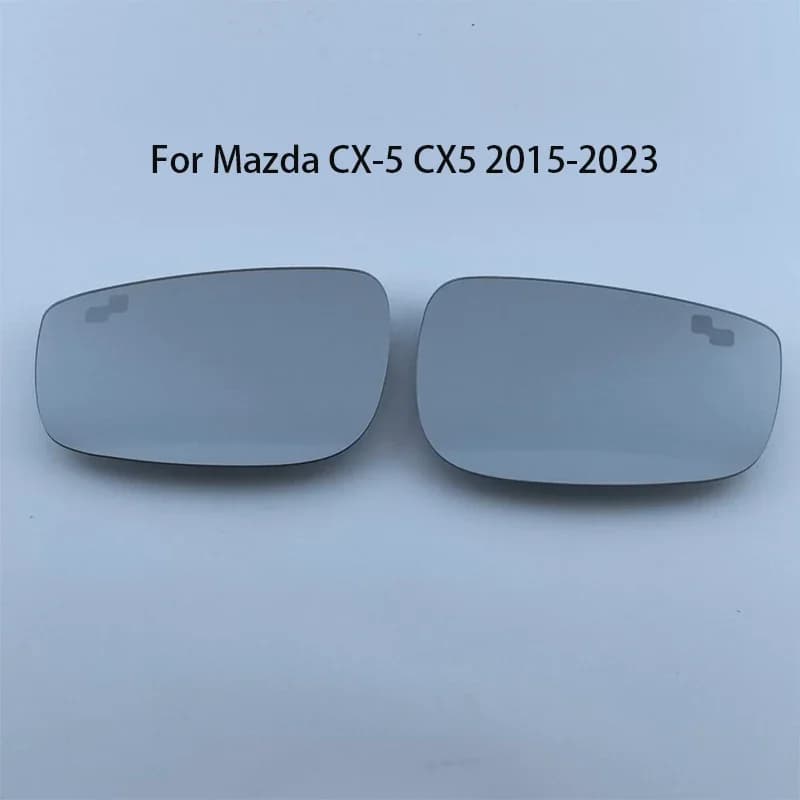 Car with Heated Blind Spot Monitoring Side Mirror Glass for Mazda CX-5 (2015-2023) & CX-9 (2016-2021) TK71691G1 TK71691G7