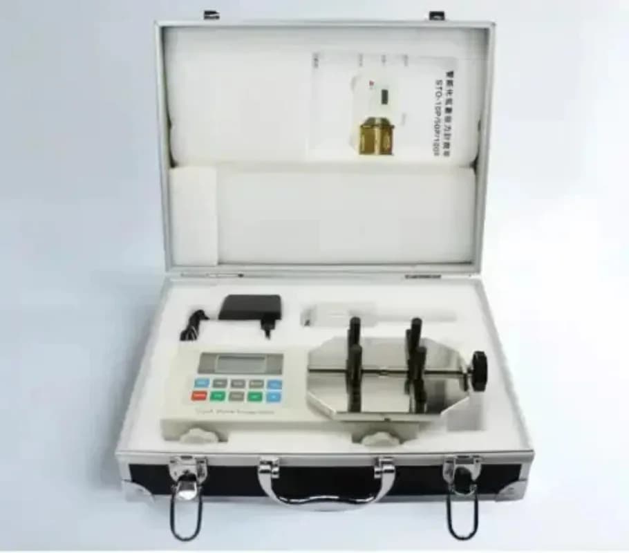 The Most Favorable Price, High QualityGA-1024 Bottle Cover Torque Meter Lid Torque Wrench Meter Bottle Torque Testing Machine