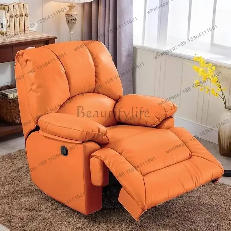 LJY Design Green Electric Recliner Sofas Brown China European Quality Living Room Sofas Luxury Modern Divano Soggiorno Furniture