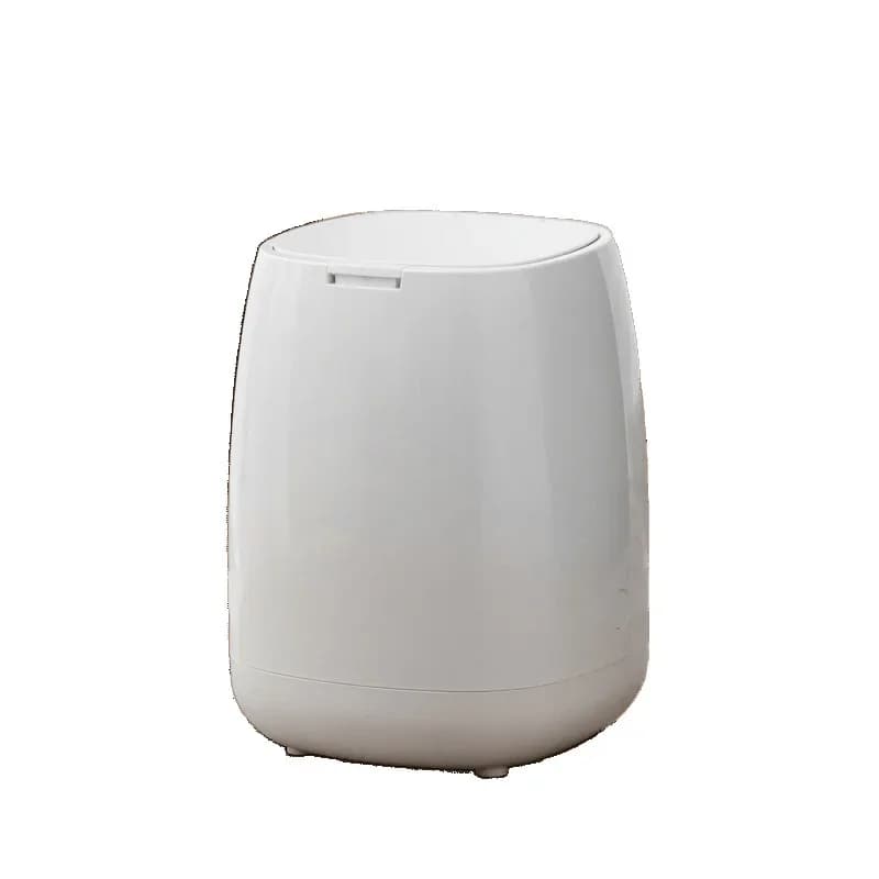 Simple, household living room bedroom Nordic trash can, kitchen bathroom creative trash can, large covered wastebasket