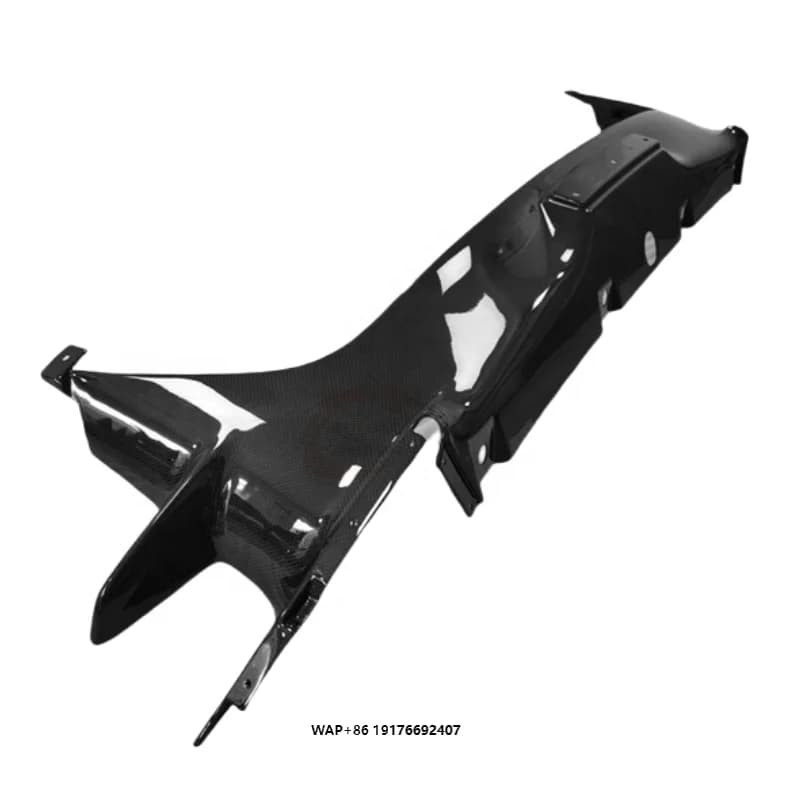 High Quality OEM Style Dry Carbon Front Bumper Lip Front Bumper Center Lip Front Lip forFerrari 812 Superfast GTS