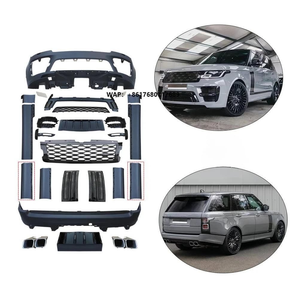 Body Kit for  Range Rover L405 2018-2022 Upgrade to SVO Style Body Kit PP Material No Need Change Headlamp