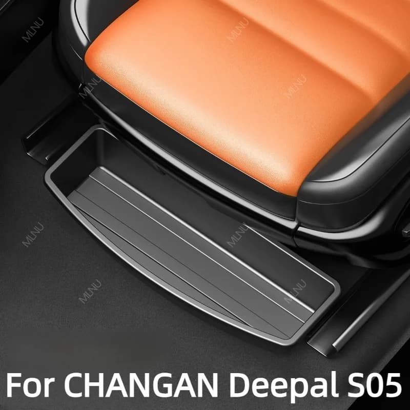 Under-Seat Storage Box For CHANGAN Deepal S05 2026/2025 Accessories,ABS Material,Non-Slip Pressure-Resistant&Impact-Resistant