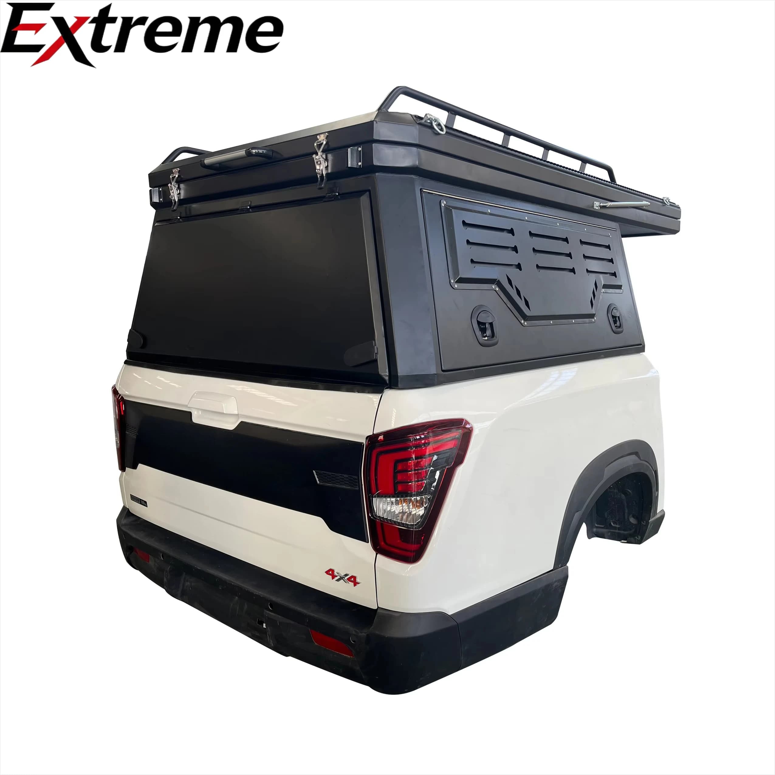 Aluminum Alloy Pickup Toolbox Ute Canopy Pickup Truck Bed Hardtop Topper Canopy