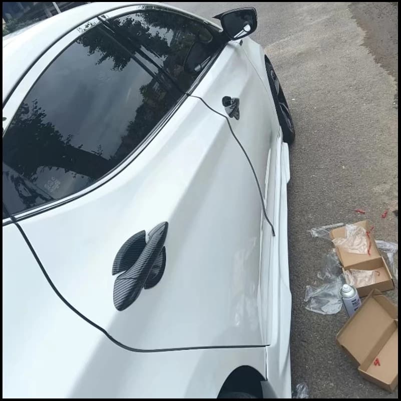 Car Styling For Hyundai Elantra 2011-2015 Door Handle Bowl Cup Cover Sticker Trim Decorate Auto Parts Accessories