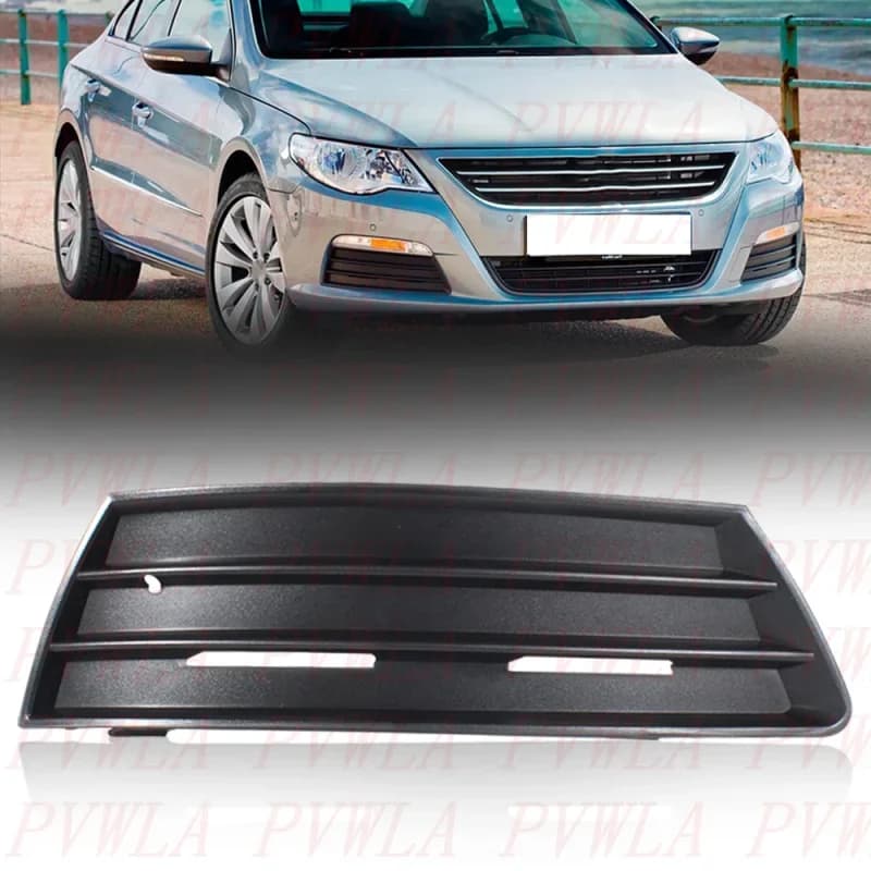 For VW Passat CC 2008 2009 2010 2011 2012 Right Side Front Fog Lights Lamp Grille Cover Car accessories 3C8853666B