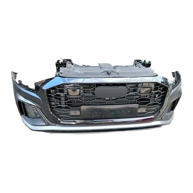 For Q8 RS High Quality Front Bumper Complete Bumper Nose Bridge Grill Fan Radiator OEM