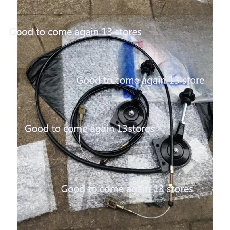 length 1M/1.5M/2M/3M/4M/Manual Throttle Cable For Komatsu/Doosan/Daewoo/Kobelco Throttle Cable with Controller Excavator Parts