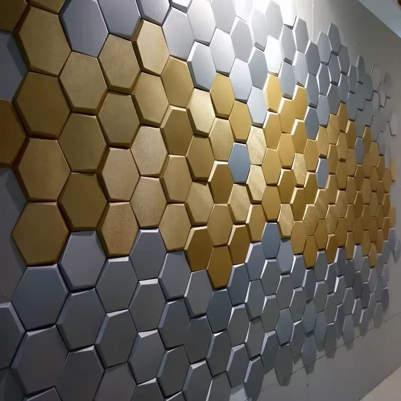 2021 New Design Wall Panel Decor for Home 3d Art Leather Wall Panel