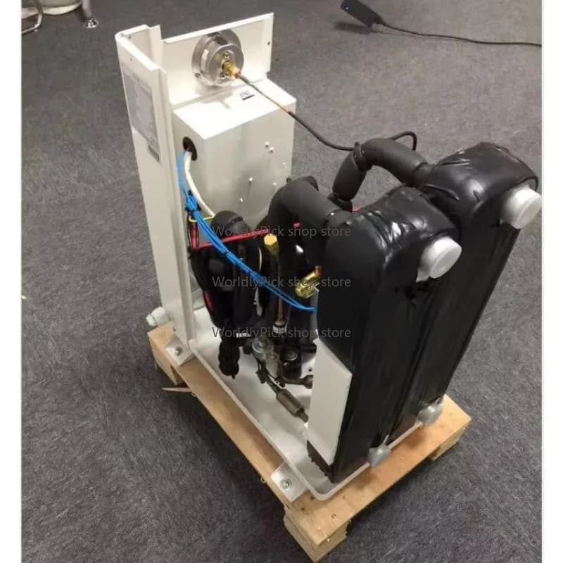 Geothermal Water to Water Heat Pump, Folsi R410a or R32DHW, Small Domestic Heat Pump, No Noise, 7kW