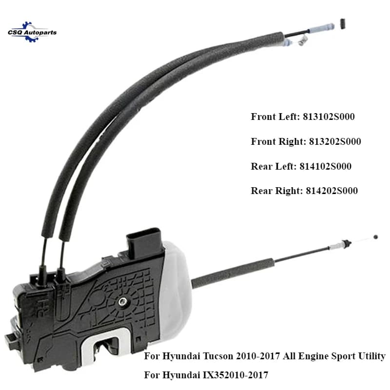 814102S000 814202S000 New Door Lock Latch Actuator Front Rear Right Left For 2011-2015 Hyundai IX35 Tucson 813102S000 813202S000