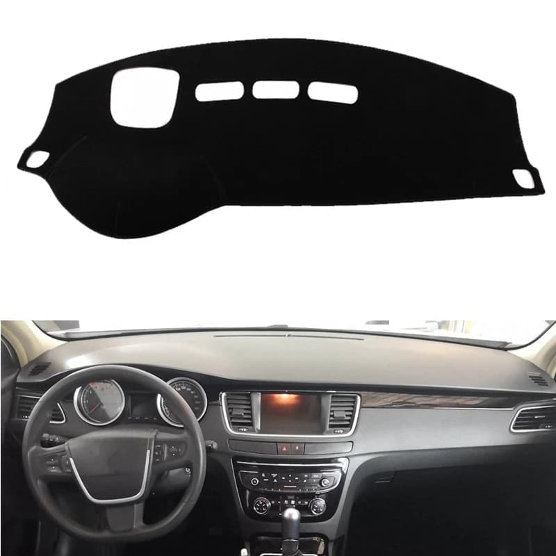 For Peugeot 508 508sw 508GT RXH 2010-2018 Dashmat Dashboard Cover Pad Mat Instrument Rug SunVisor Protect Carpet Car Accessories