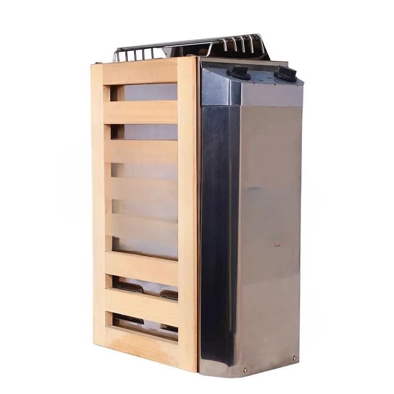 Stainless Steel Mini Sauna Stove Dry Steam Stove Household Bathroom Internal Control Steam Stove Sauna