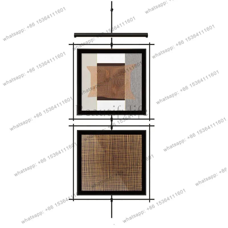 Modern entrance entrance decoration mural wall decoration living room sofa background wall