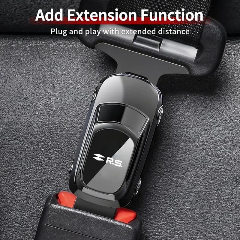 Metal Car Seatbelt Buckle Extender Safety Belt Lock Buckle Clip Interior For Renault RS Performance Clio Scenic Logan Megane