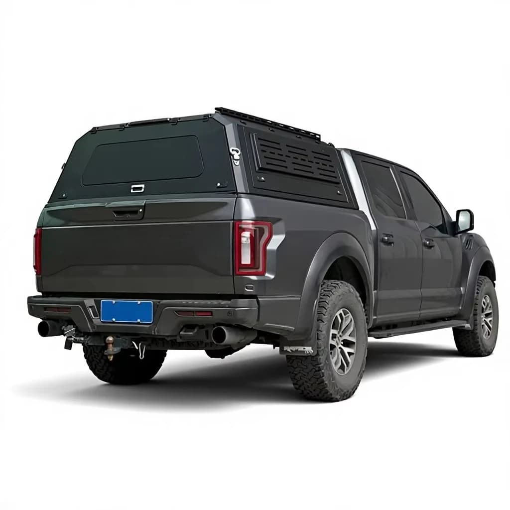 Made in China Waterproof Pickup Truck Topper Hardtop Canopy for F150 Bed Cap 5.5ft 2022-2023 ford F150 Bed Cover