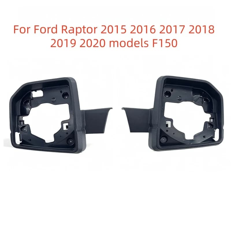 For Ford Raptor 2015 2016 2017 2018 2019 2020 models F150 Rearview Mirror Frame, Side Mirror Frame Decorative Frame