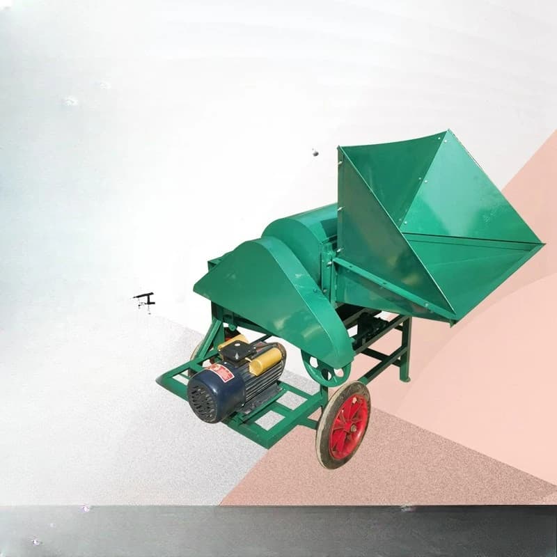 Multifunctional household agricultural thresher, rice wheat sorghum harvester