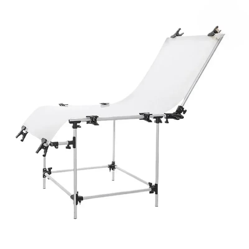 Photographic equipment 60X130CM all-aluminum translucent PVC board, photographic still stage, aluminum, portable