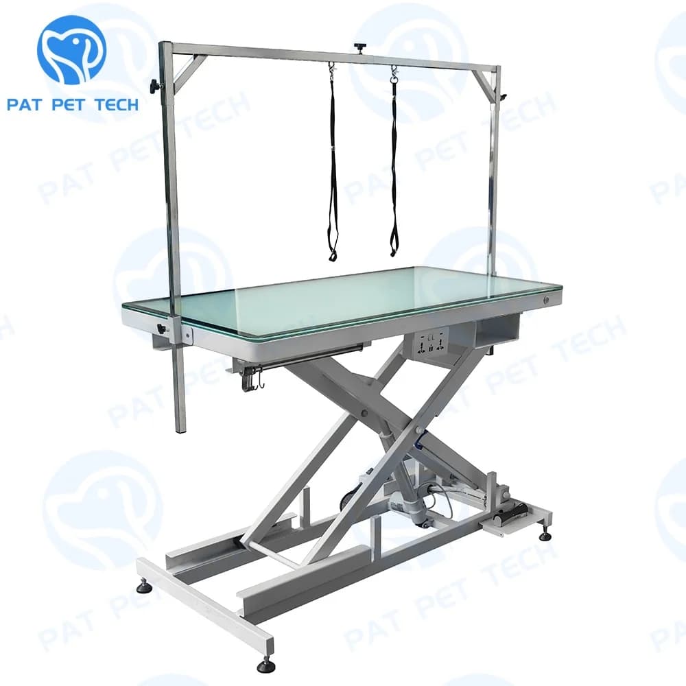 Led Design Grooming Station Electrical X Type Adjustable Cats Pet Grooming Table for Large Dogs