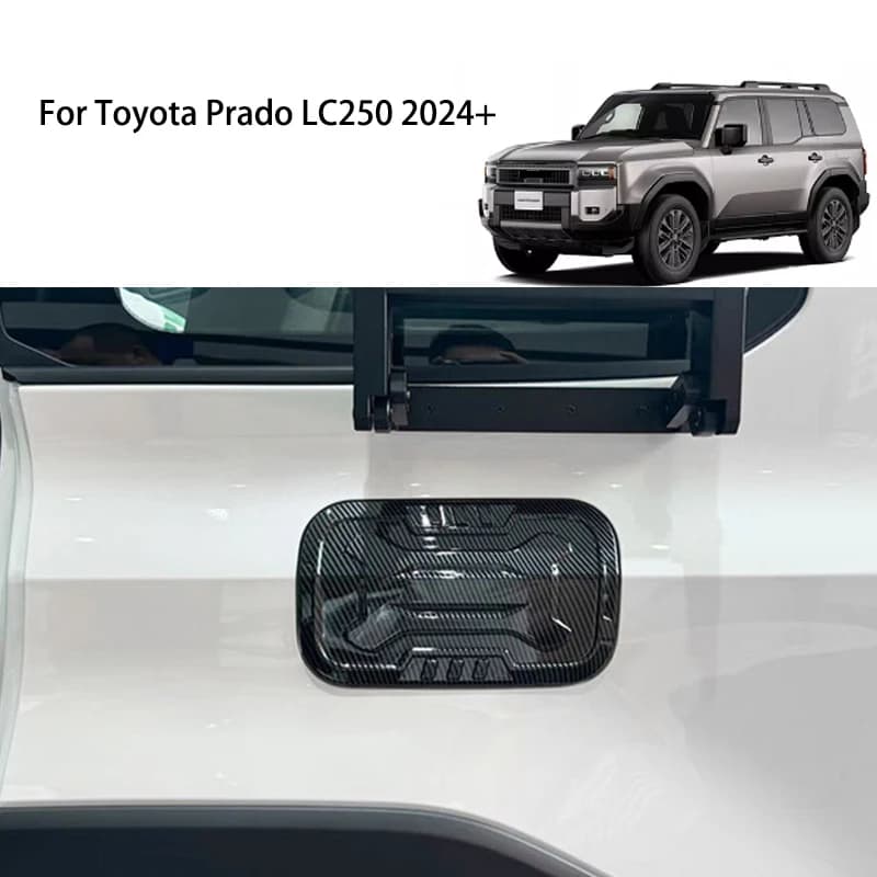 For Toyota Prado LC250 2024+ Fuel Tank Cap Decorative Sticker Fuel Filler Protector Cover Modification Accessories