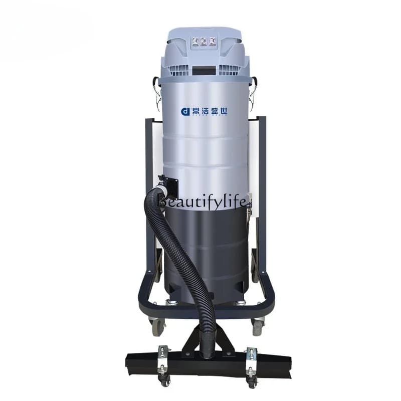 1Industrial large suction vacuum cleaner commercial back blowing dust dry and wet dual-purpose