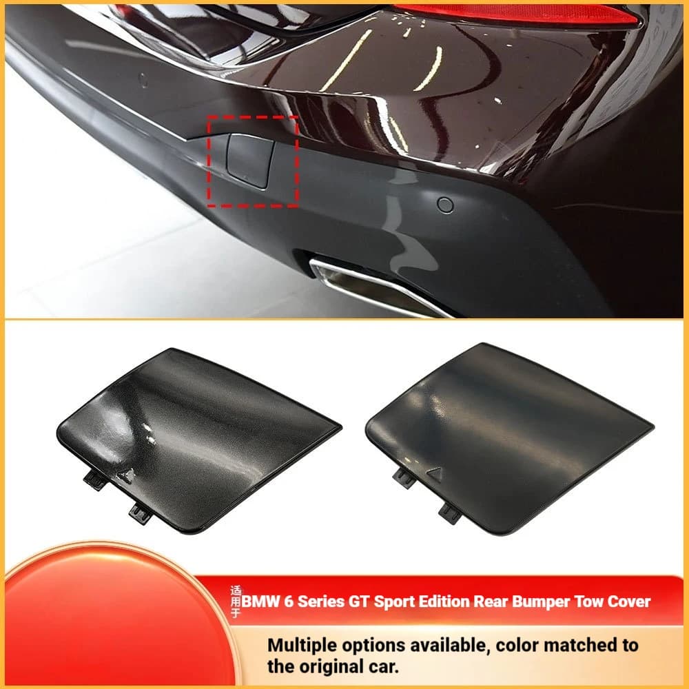 For BMW 6 Series GT Sport Rear Bumper Trailer Cover G32 M Rear Trailer Cover 51128069730