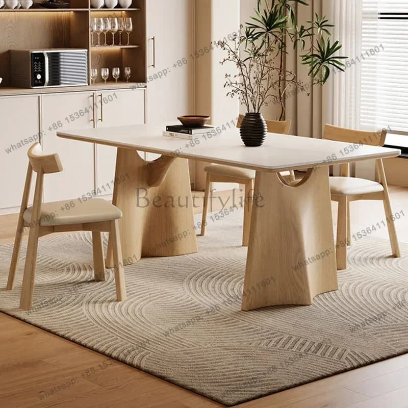 ld Kitchen Restaurant Dining Table Wood Study Living Room Luxury Modern Writing   Designer Muebles Commercial Furniture