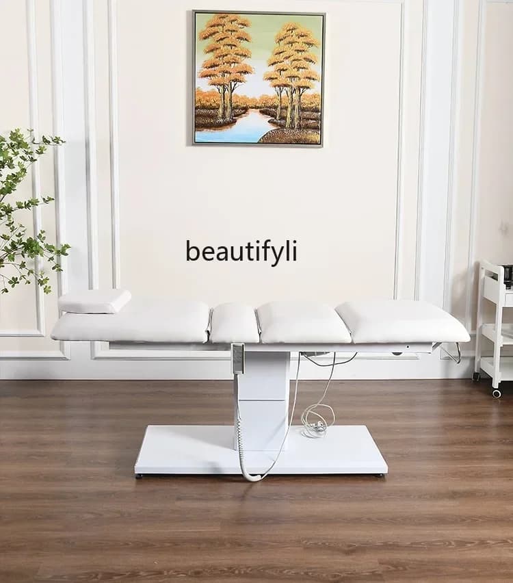 Electric Beauty Bed Elevated Bed Beauty Salon Massage Couch Micro-Finishing Body Tattoo Embroidery Ridge Bed