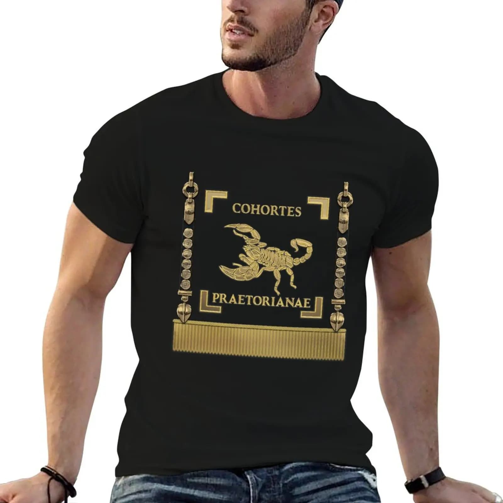 Praetorian Guard Standard - Vexillum of Cohortes Praetorianae T-Shirt boys whites summer 2026 mens designer t shirt