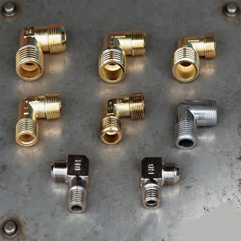 Small Air Compressor Straight On-line Machine Oil-Air Pump Accessories Elbow Unidirection Valve
