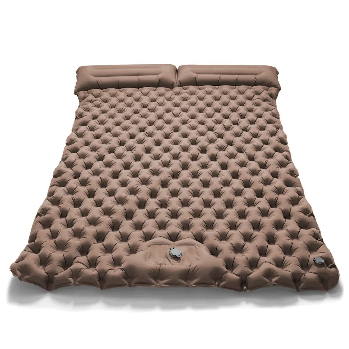 Camping Ultra-Light Inflatable air Bed Mattress with Built-in Pump Two-Person Moisture-Proof Sleeping Pad  for Hiking Outdoor
