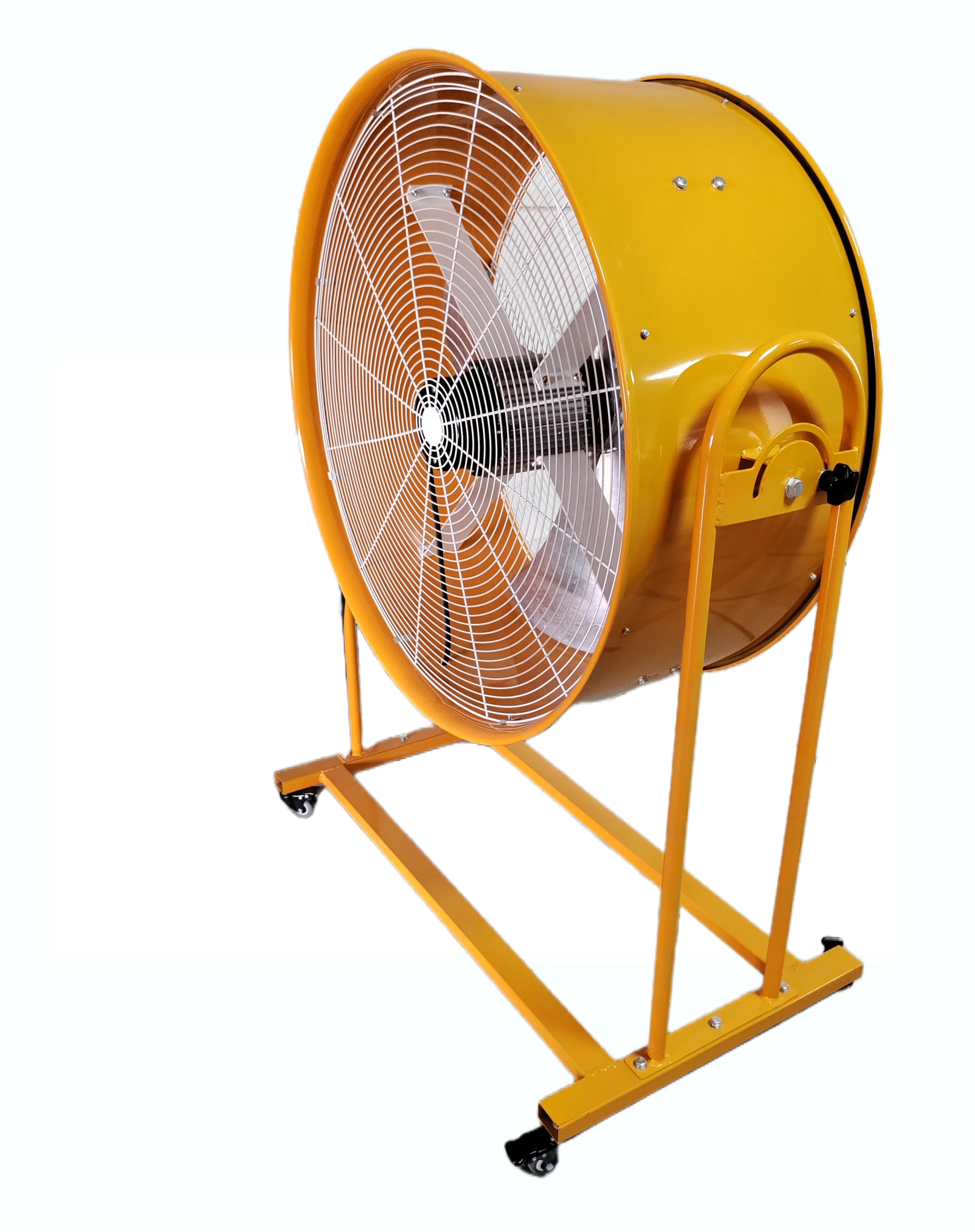 36 Inch 220v 50HZ Portable Air Ventilation Fan With Wheel