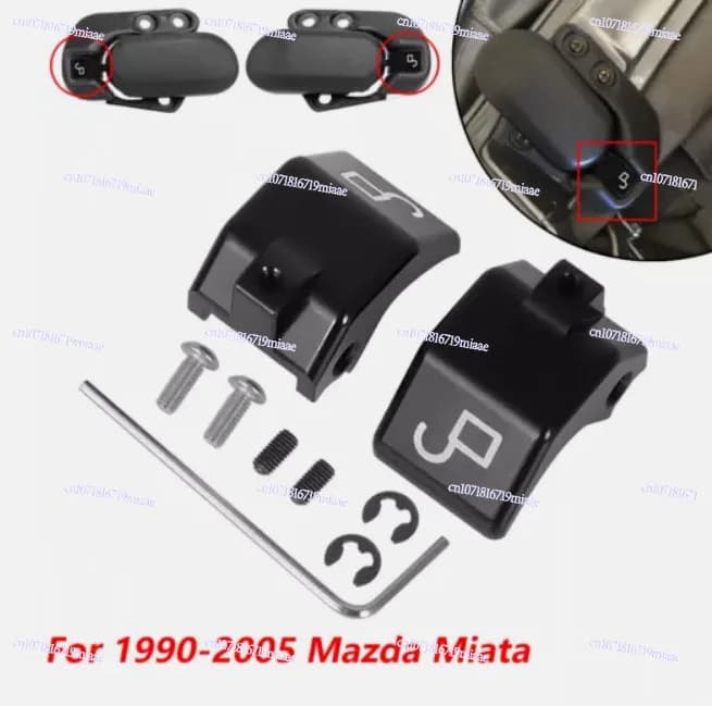 Left and Right Soft Top Top Latch Clamp Kit Top Latch for MX5 1990-2005
