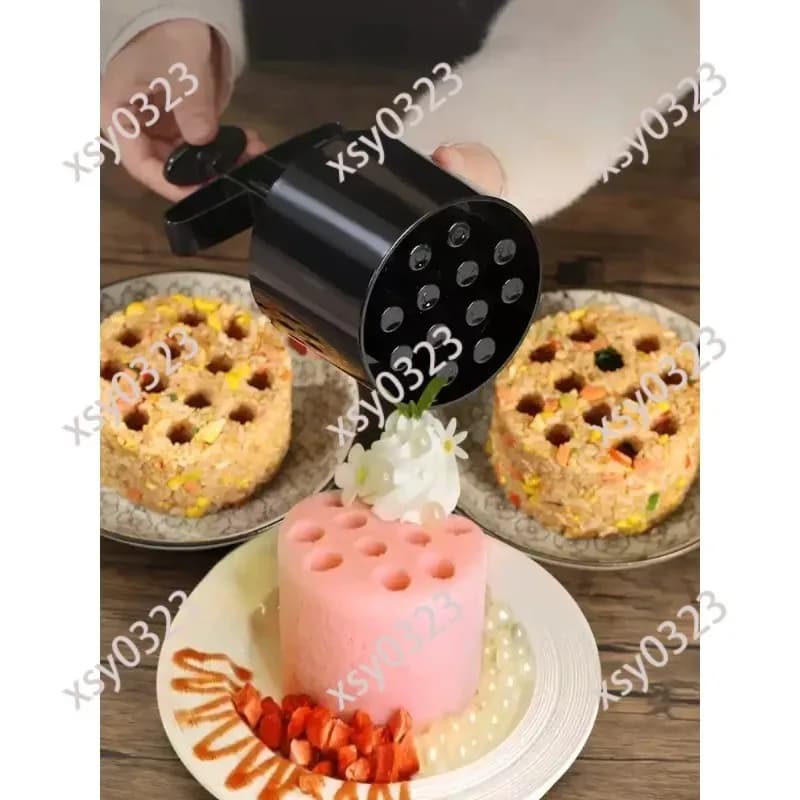 Honeycomb Shaped Food Mold Creative Rice Cake Rice Mould for Restaurant Plating